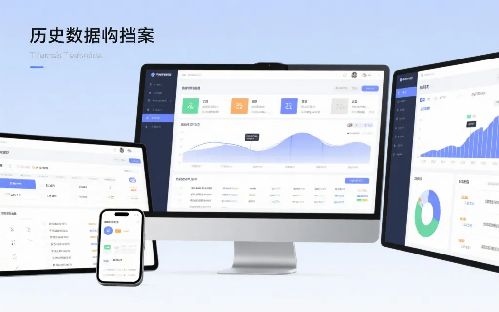 历史数据归档界面